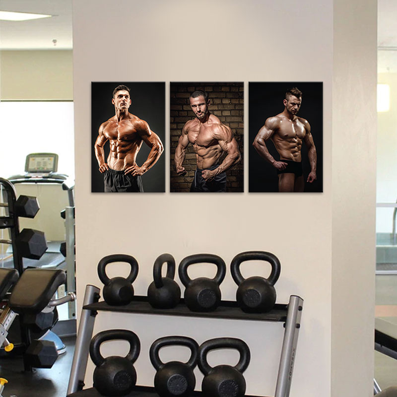 Bộ 3 tranh Gym “Độc đáo và mới lạ” M4