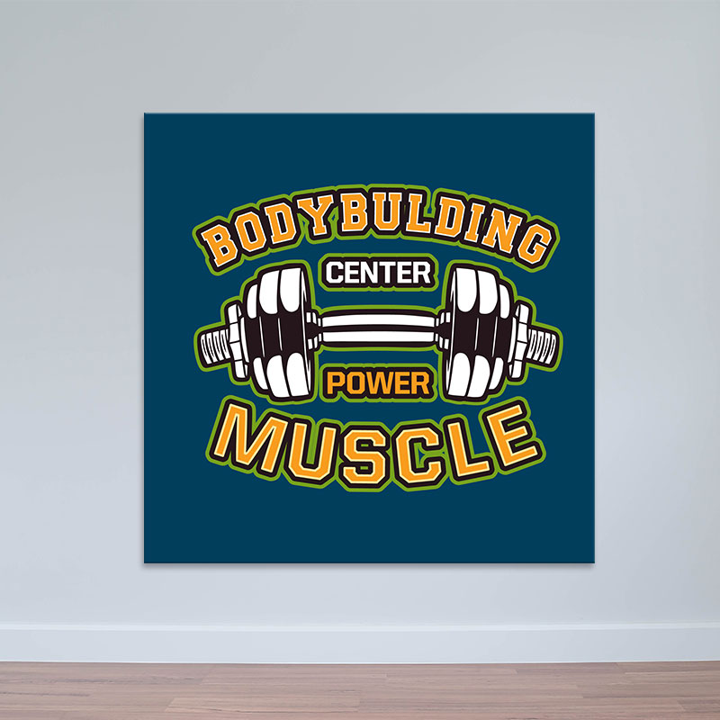 Tranh canvas “Body Bulding” chất M3