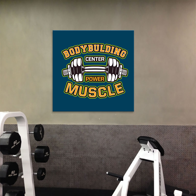 Tranh canvas “Body Bulding” chất M3