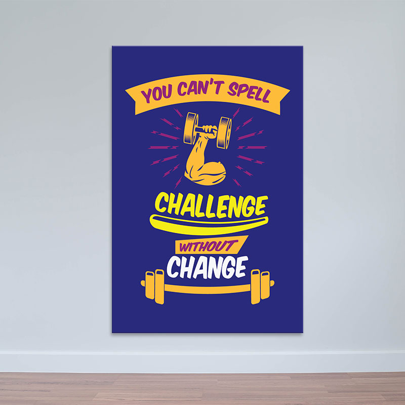 Tranh canvas “Change” chất M2