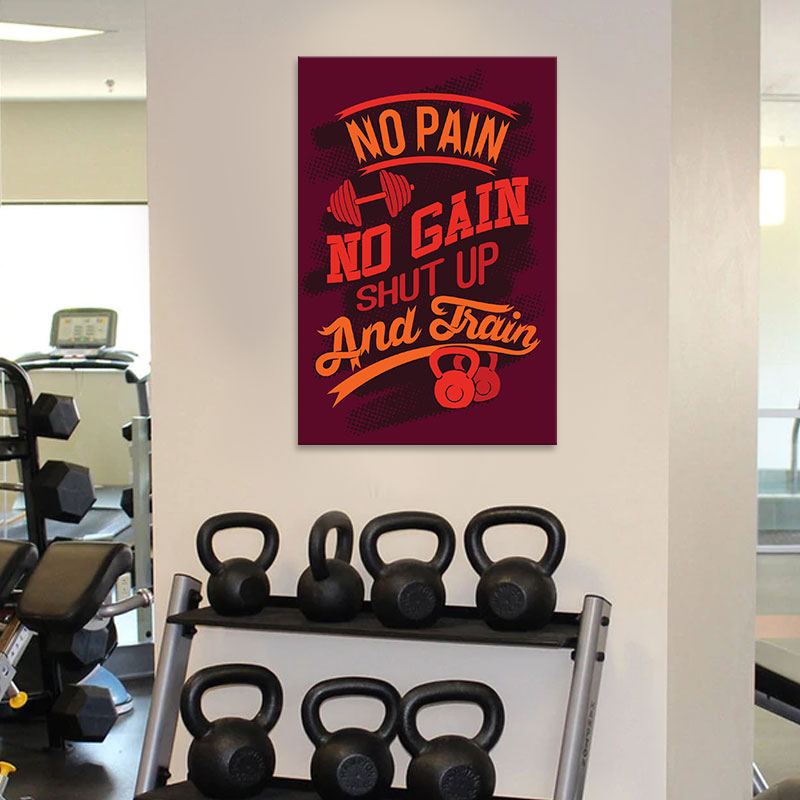 Bộ 2 tranh Gym ảnh  “Ấn tượng và độc đáo”  M4