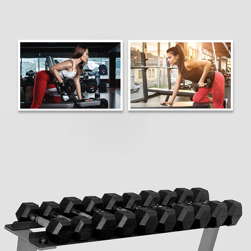 Bộ 2 tranh fitness “Cơ thể săn chắc” M5