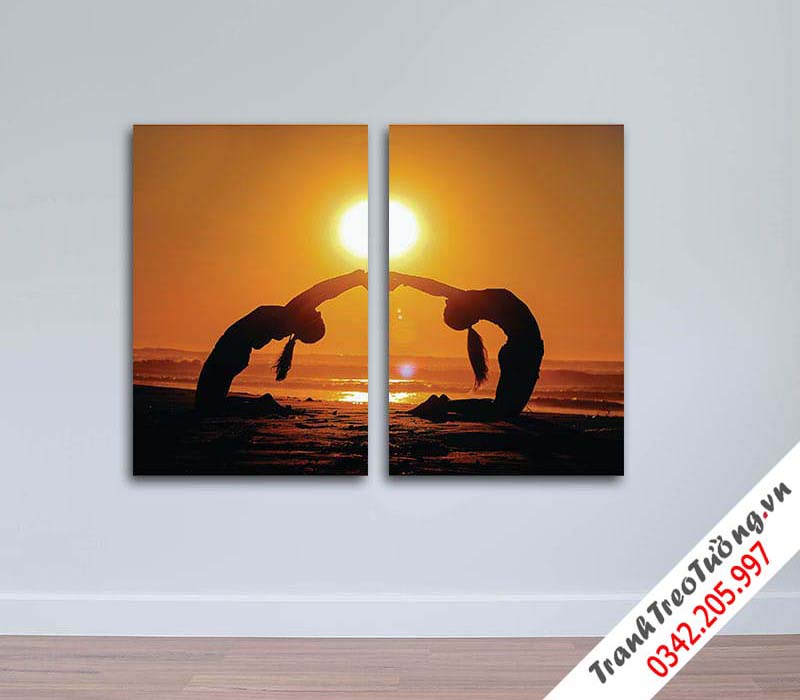 Tranh đẹp Yoga và sức khỏe W1139 M3