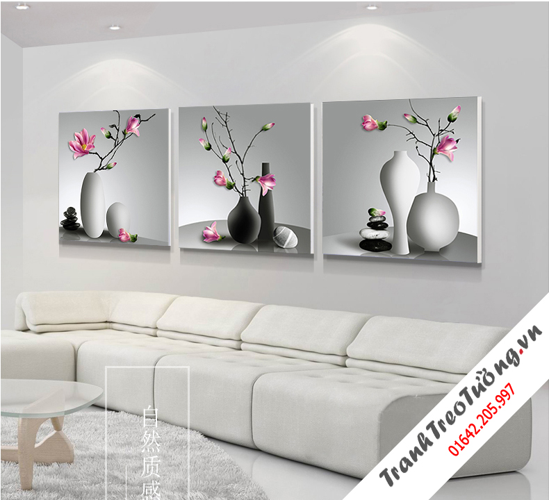Tranh phù điêu 3D thủy tinh M01