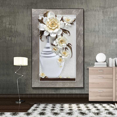 Tranh treo tường 3D Lục Bình