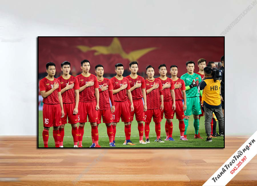 Tranh cầu thủ Bóng Đá treo tường M14