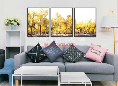 Tranh Hoa Đào Nghệ Thuật M33