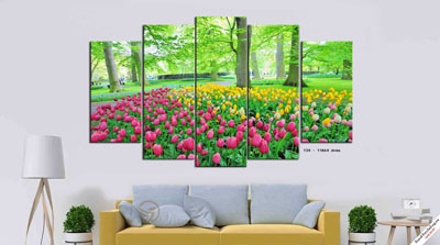 Tranh Phong Cảnh Vườn Hoa M22