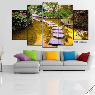 Tranh Phong Cảnh Vườn Hoa M28