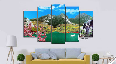 Tranh Phong Cảnh Vườn Hoa M33