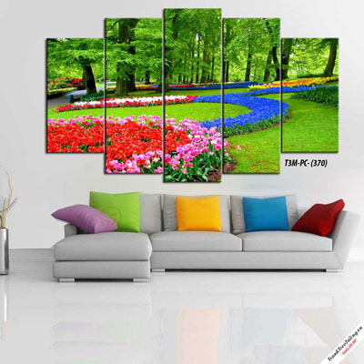 Tranh Phong Cảnh Vườn Hoa M39