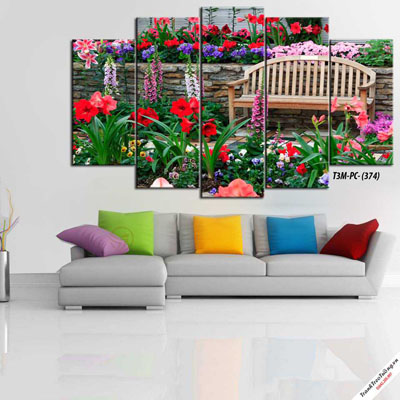 Tranh Phong Cảnh Vườn Hoa M42