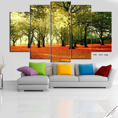 Tranh Phong Cảnh Rừng Núi Mùa Thu M23