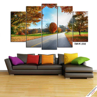 Tranh Phong Cảnh Rừng Núi Mùa Thu M39