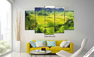 Tranh Ruộng Bậc Thang Sapa M9
