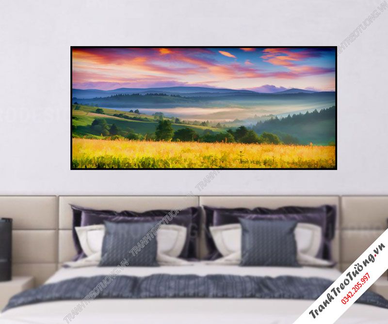 Tranh trang trí Phòng Ngủ Hiện Đại M17