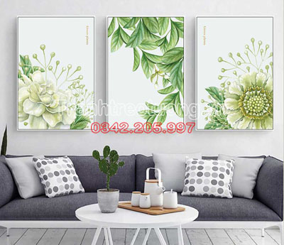 Tranh Bộ Lá Cây Xanh M29