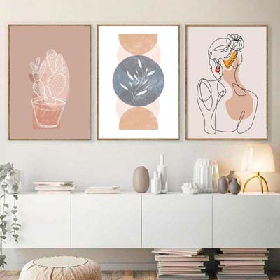 Tranh phong cách tối giản hiện đại PK10