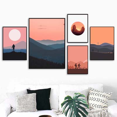 Tranh phong cách tối giản hiện đại PN15
