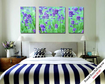 Tranh Bộ Hoa Phòng Ngủ M137