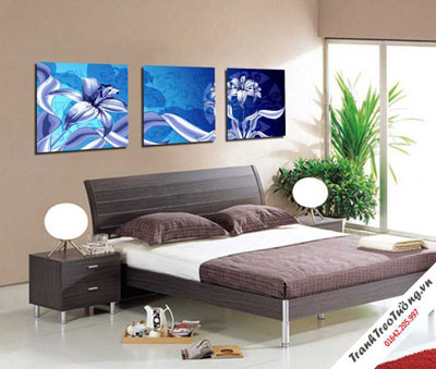 Tranh Bộ Hoa Phòng Ngủ M139