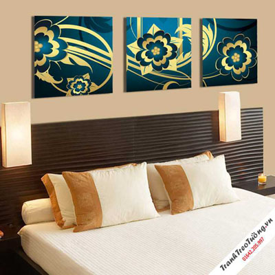 Tranh Bộ Hoa Phòng Ngủ M8