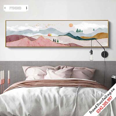 Tranh trang trí phòng ngủ nghệ thuật M521-10
