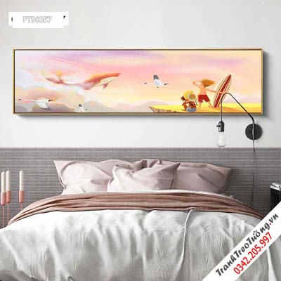 Tranh trang trí phòng ngủ nghệ thuật M521-8