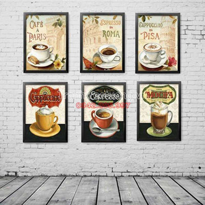 Tranh Treo Tường Quán Cafe M23
