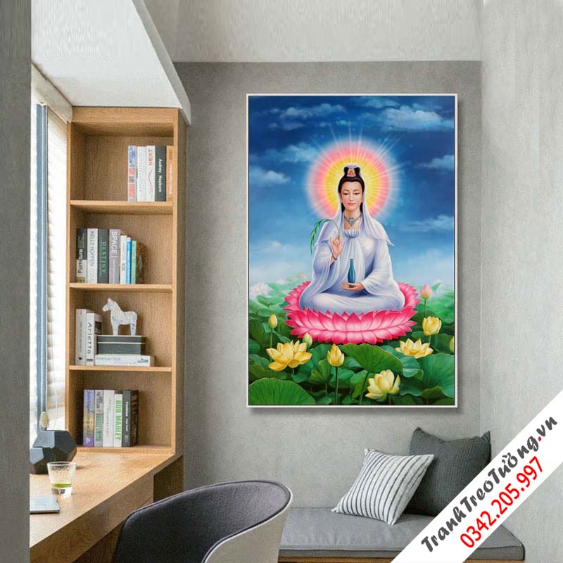Tranh Phật Giáo treo tường M-2034