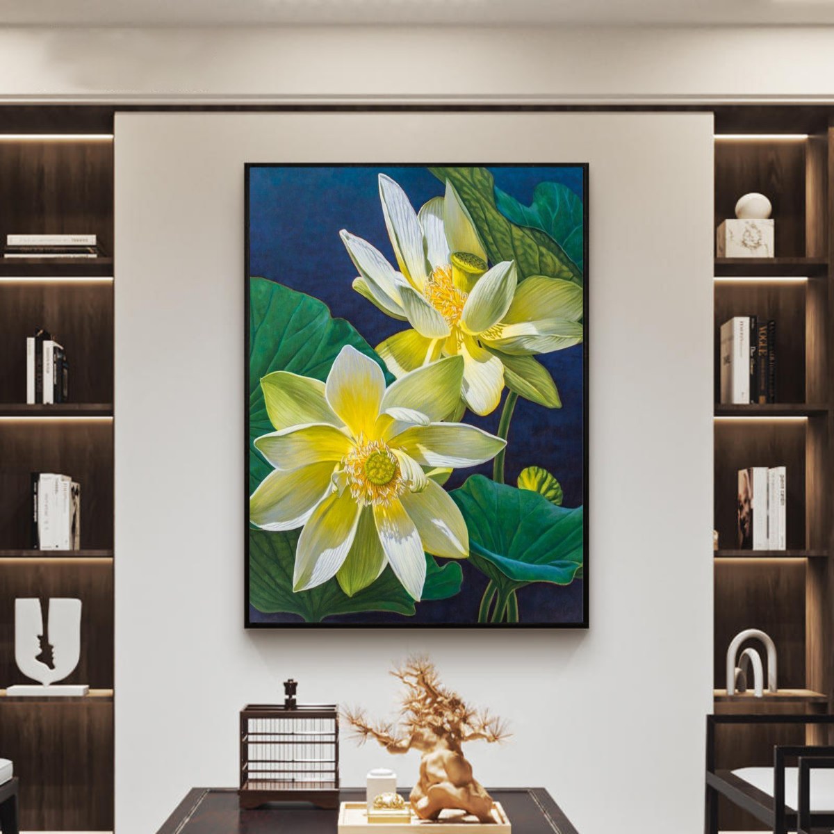 Tranh treo tường hoa sen