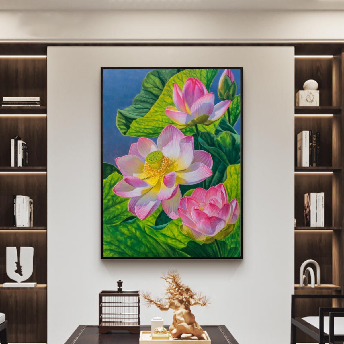 Tranh treo tường hoa sen