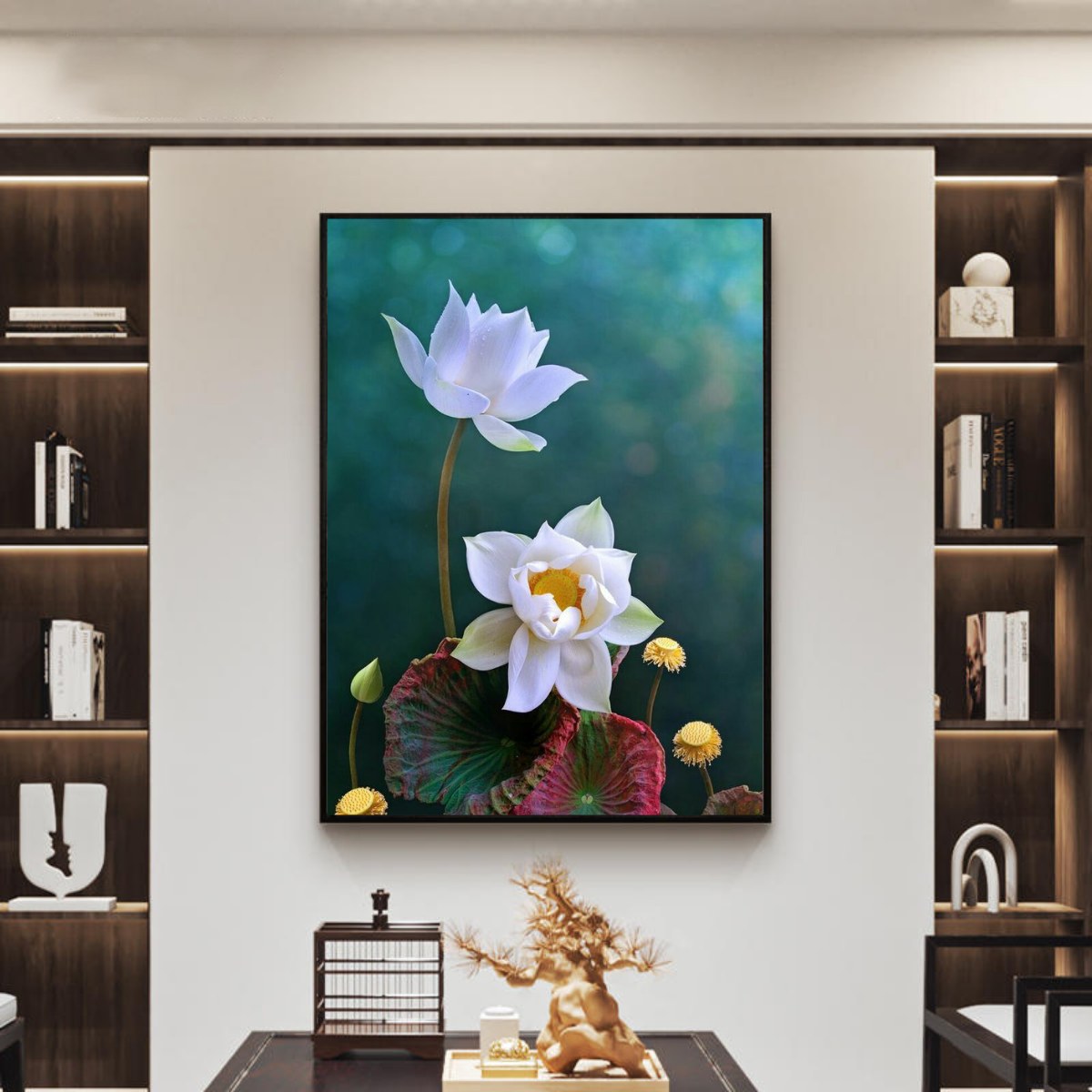 Tranh treo tường hoa sen