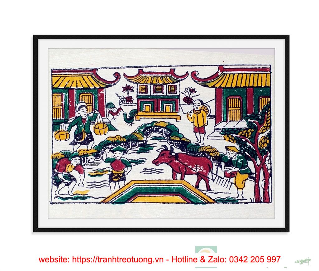 Tranh đông hồ - TDH54
