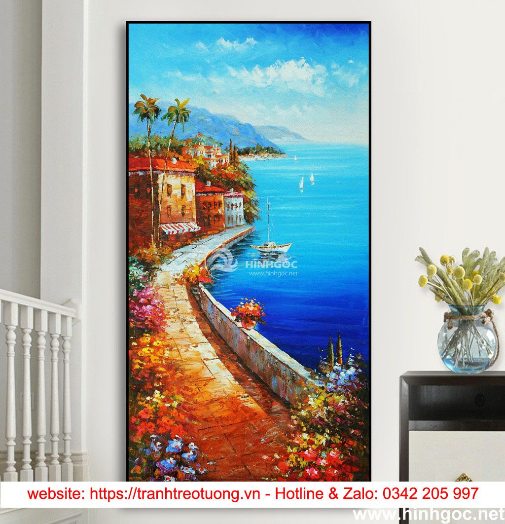 Tranh trang trí lối vào-MTS-135