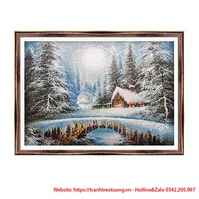Tranh phong cảnh trang trí tường độc đáo-NHA-52