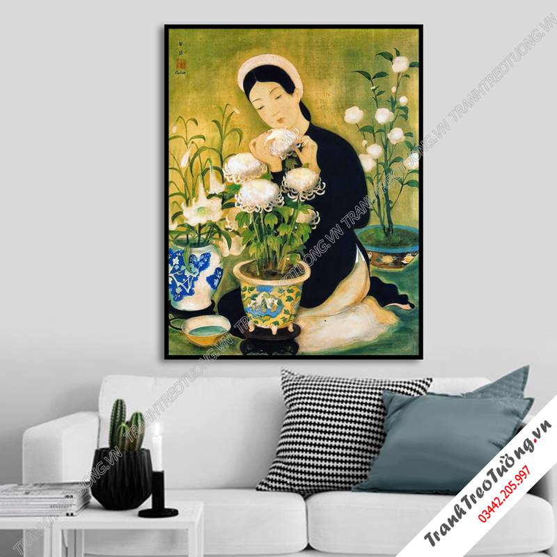Tranh treo tường khổ dọc C4716
