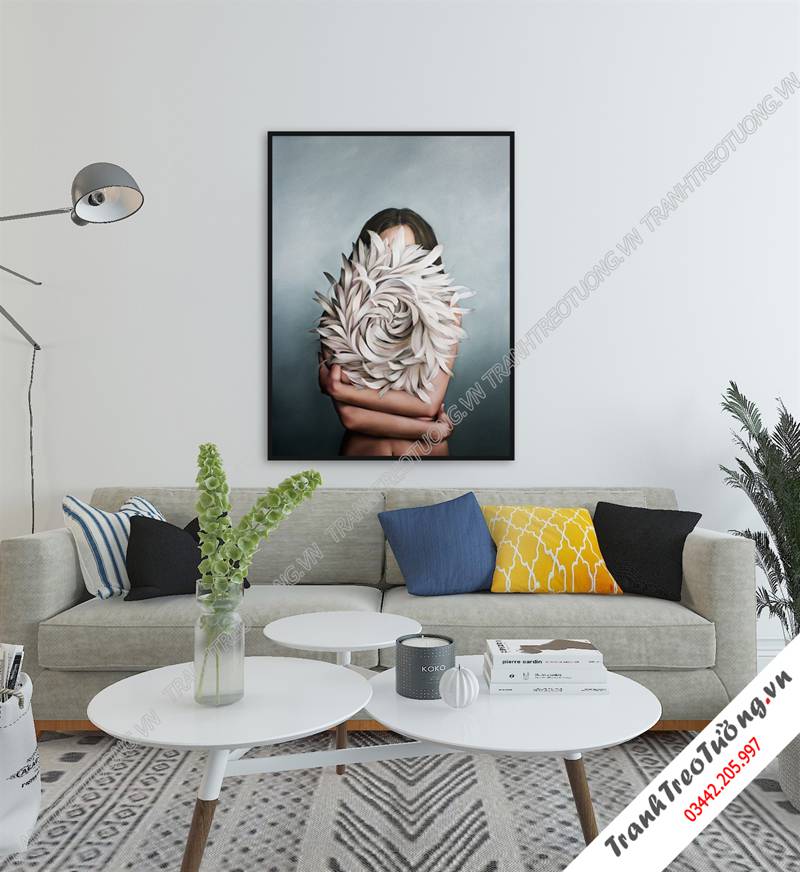 Tranh treo tường khổ dọc C4795