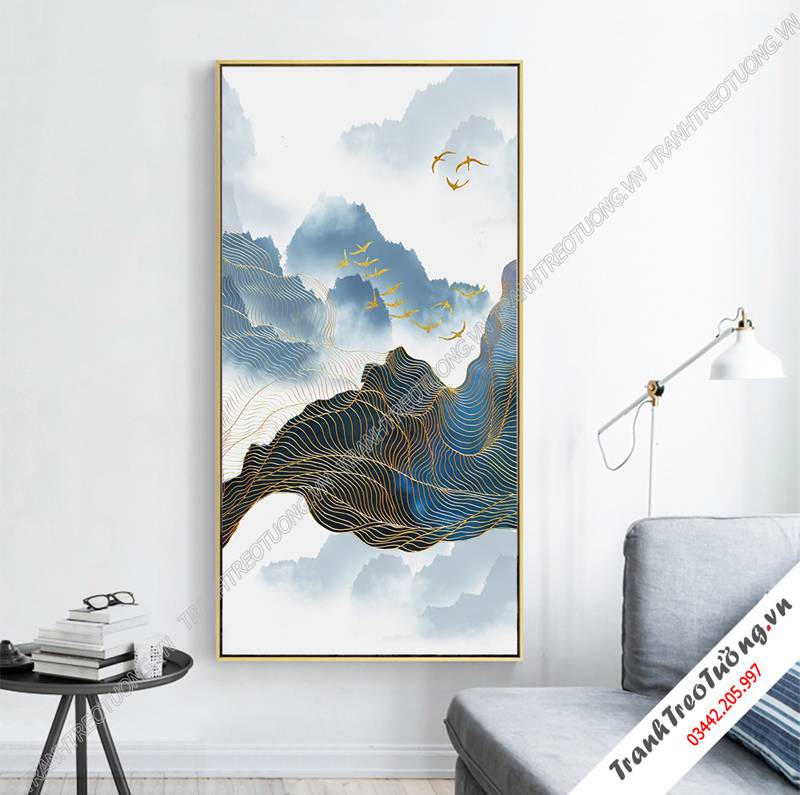 Tranh treo tường khổ dọc C4815