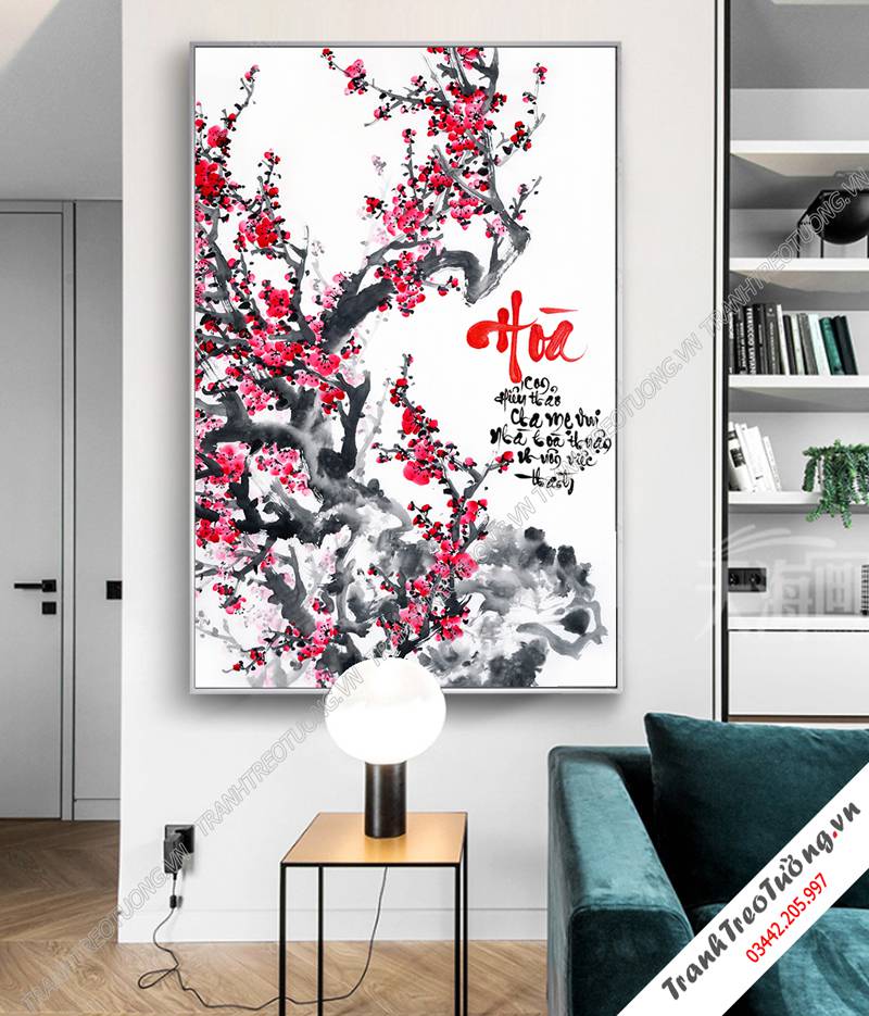 Tranh treo tường khổ dọc C5087