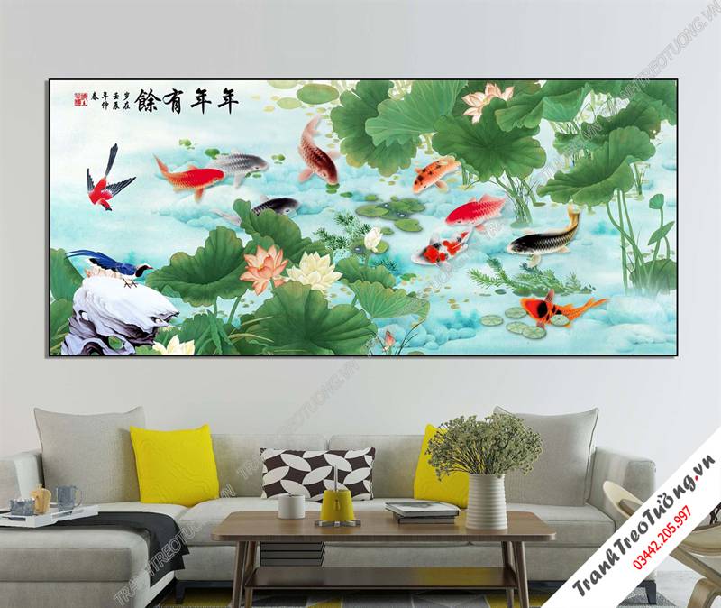 Tranh treo tường khổ dọc C5197