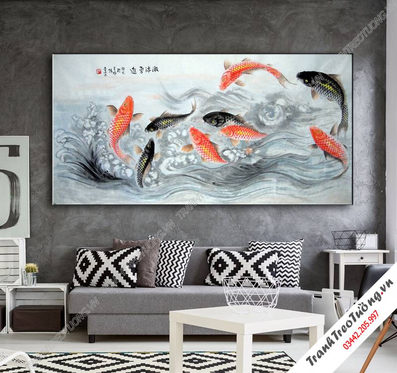 Tranh treo tường khổ dọc C5223
