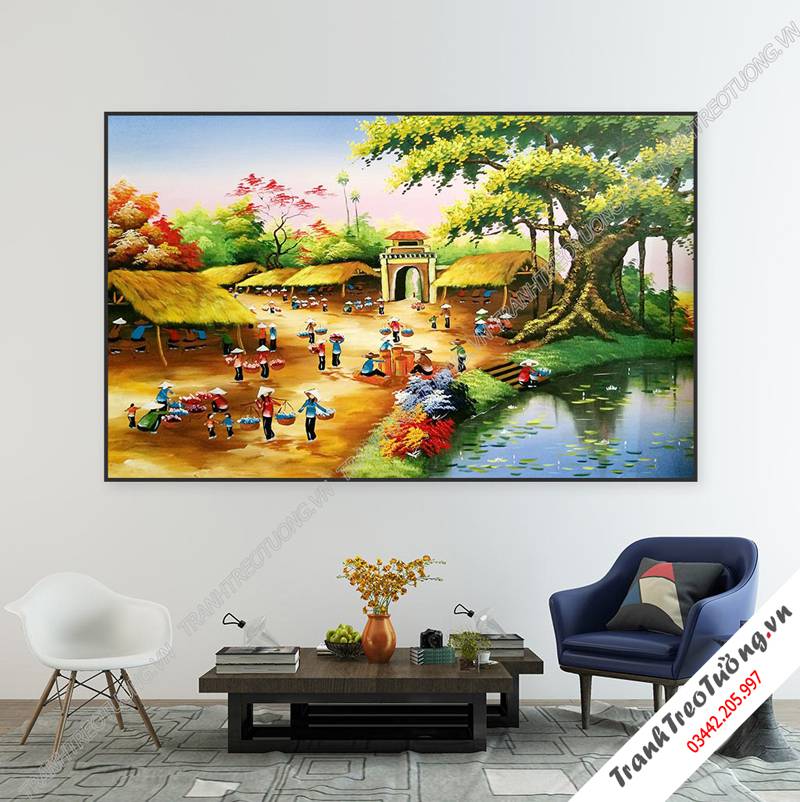 Tranh treo tường khổ ngang C5471