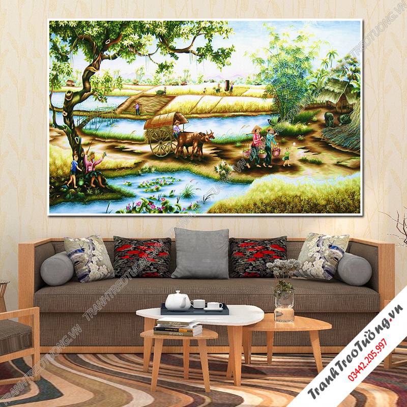 Tranh treo tường khổ ngang C5473