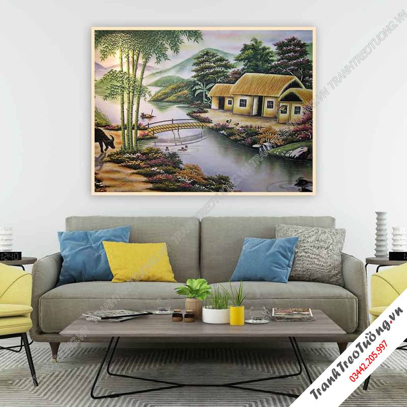 Tranh treo tường khổ ngang C5474