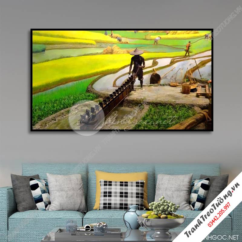 Tranh treo tường khổ ngang C5376
