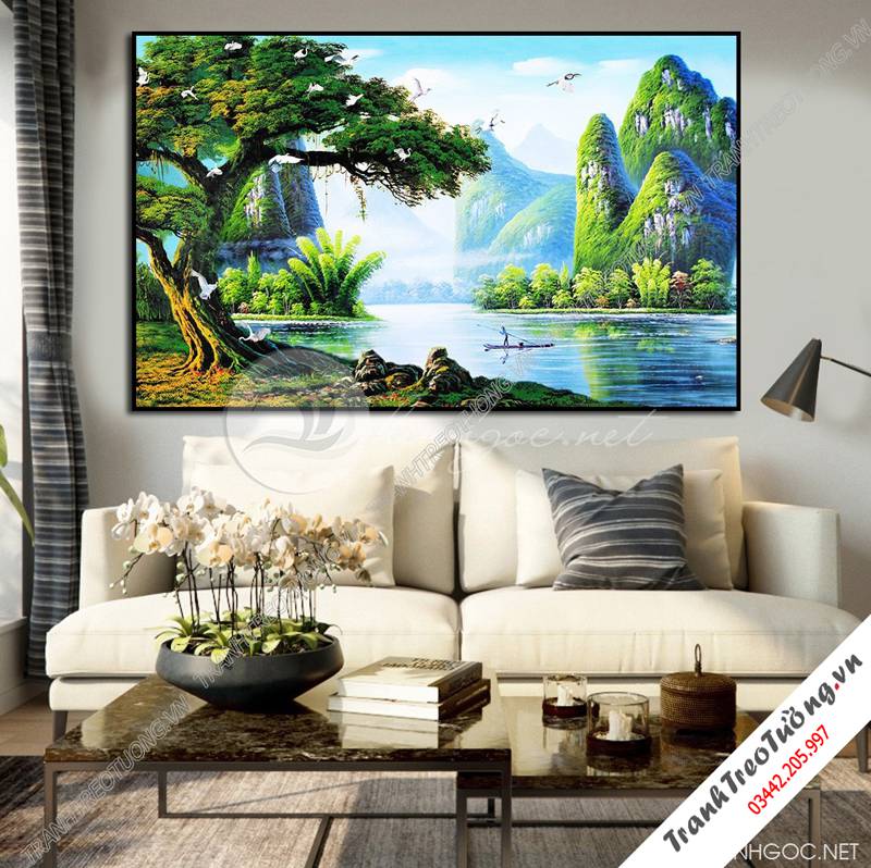 Tranh treo tường khổ ngang C5381