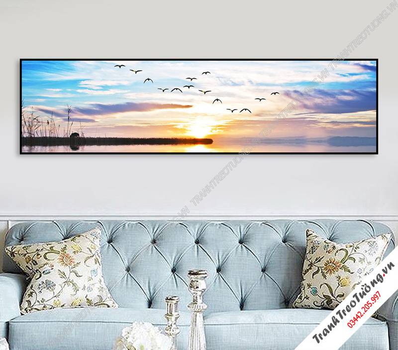 Tranh treo tường khổ ngang C5386