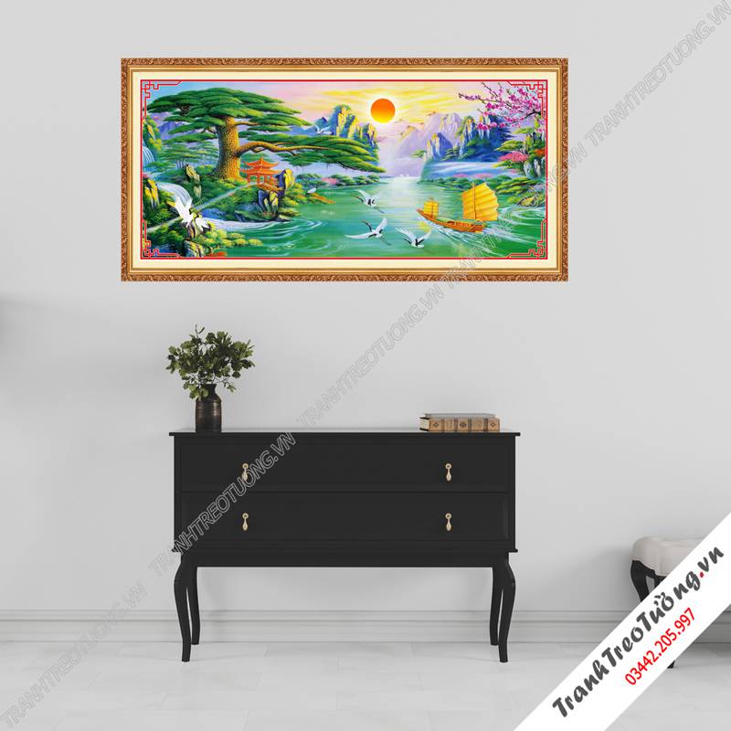 Tranh treo tường khổ ngang C5396