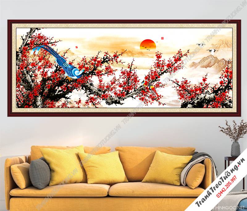 Tranh treo tường khổ ngang C5414